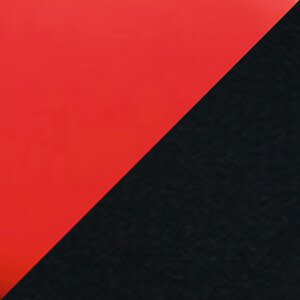 Красный/Черный (иск.кожа + ткань TW-9)