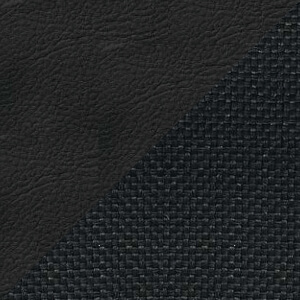 Черный (иск.кожа DO №350)/Черный (ткань TK1)