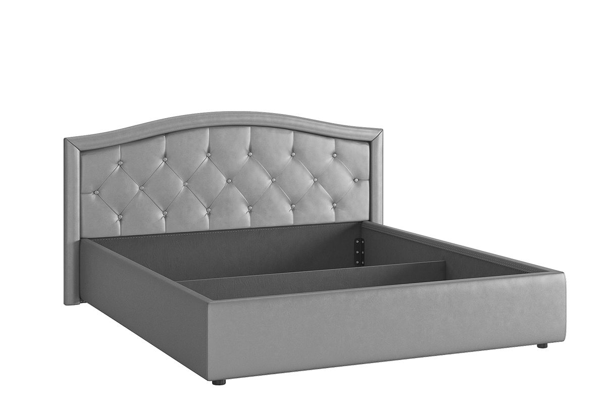 Кровать Верона с основанием 1.6 – Шоколад (экокожа)