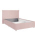 Кровать Квест 1.2 – Нежно-розовый (велюр)