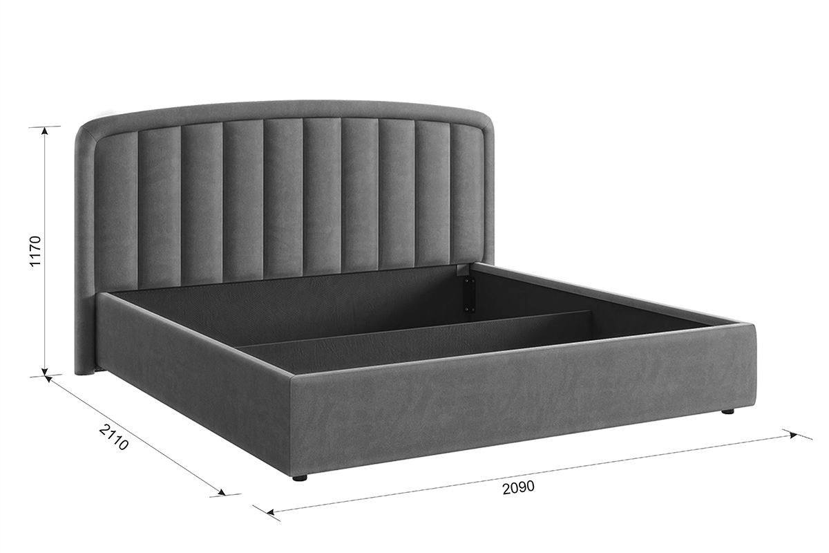 Кровать Сиена 2 (1.8) с подъем. механизмом
