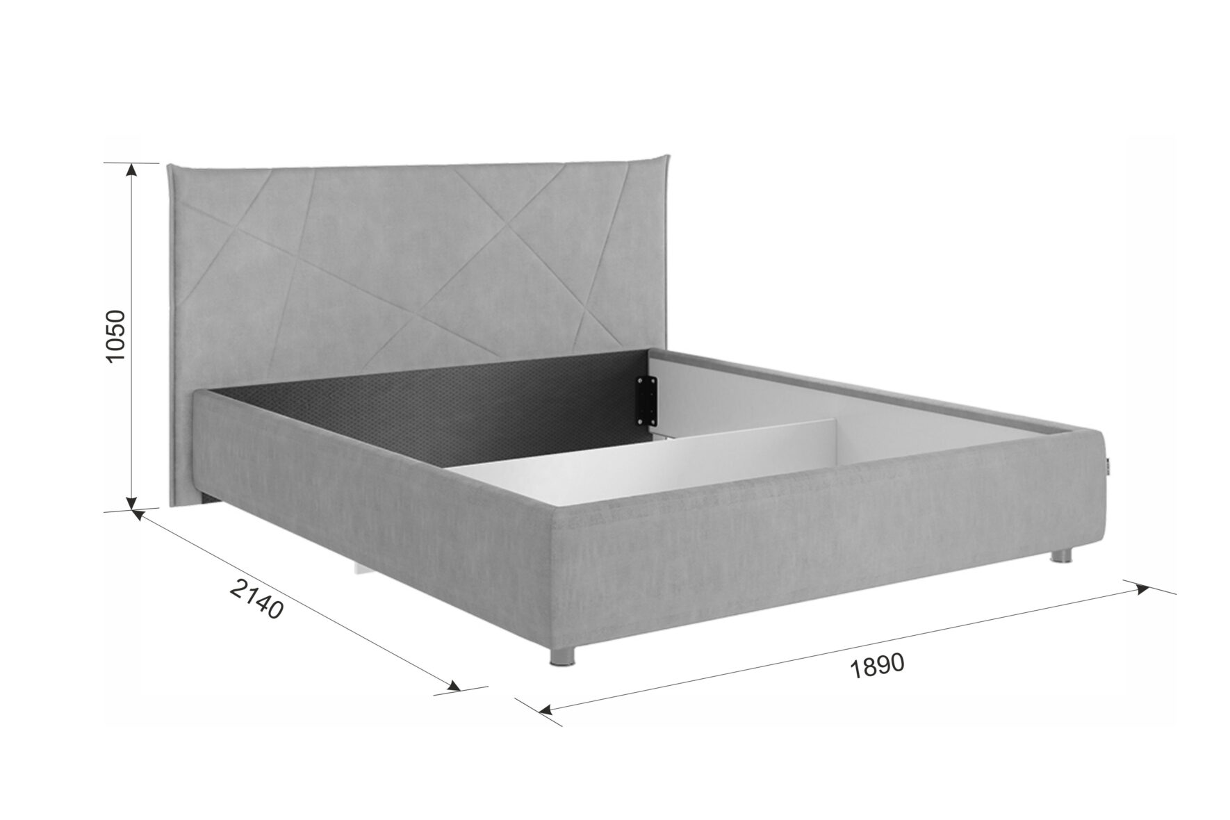 Кровать Квест 1.6 с подъем. механизмом